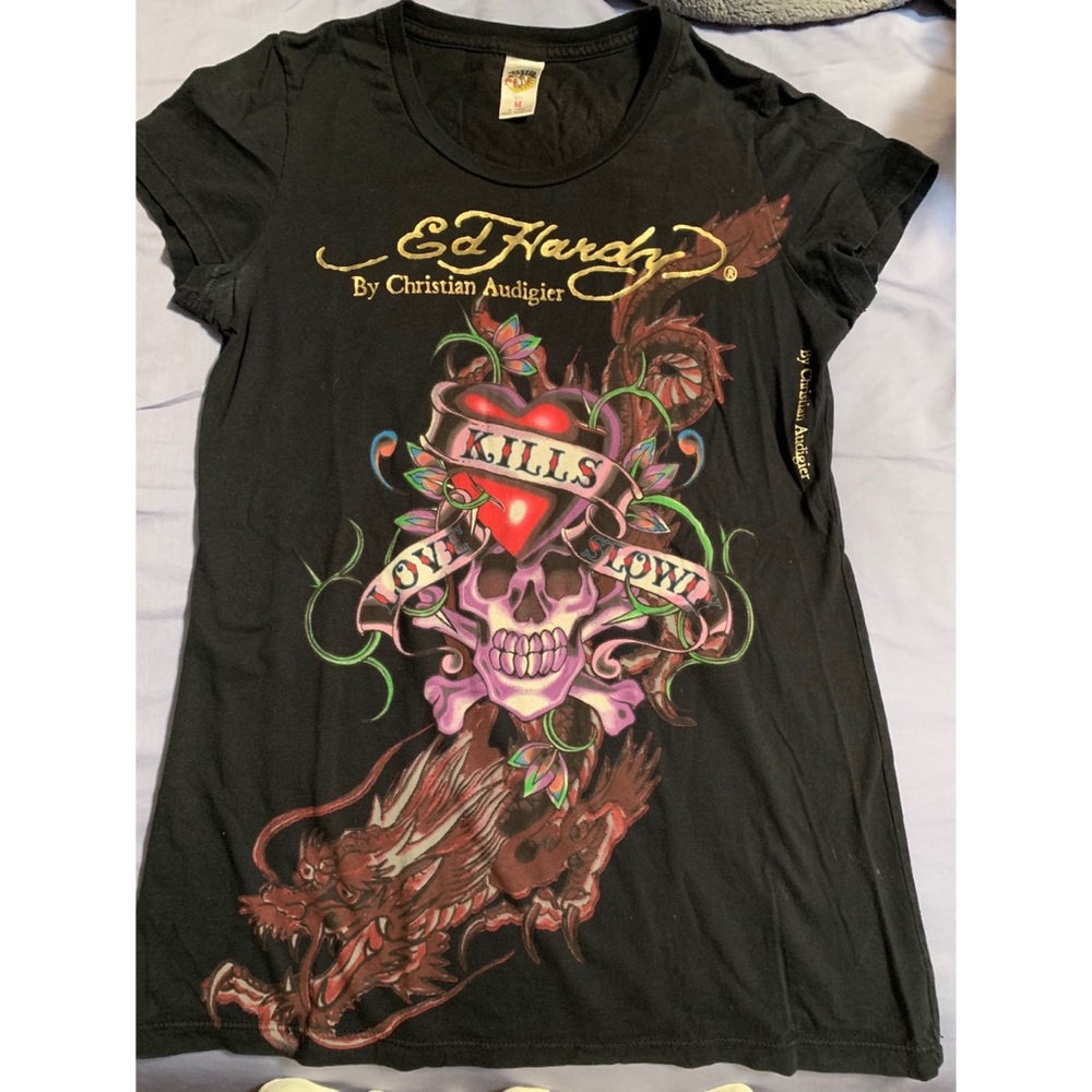 Vintage Ed Hardy in perfect condition Size M
